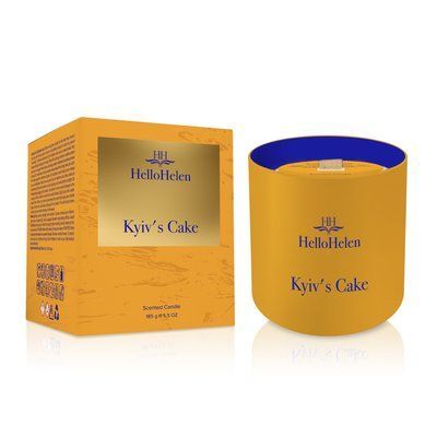 Аромасвічка HelloHelen Kyiv's cake HF3227F фото