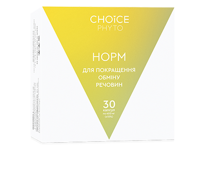 НОРМ для покращення обміну речовин Choice PHYTO 00095 фото