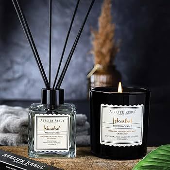 Аромасвічка Atelier Rebul Istanbul Bosphorus Scented Candle 210g 00217 фото