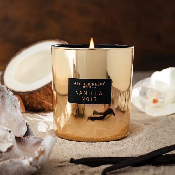 Аромасвічка Atelier Rebul Vanilla Noir Scented Candle 210g 00220 фото