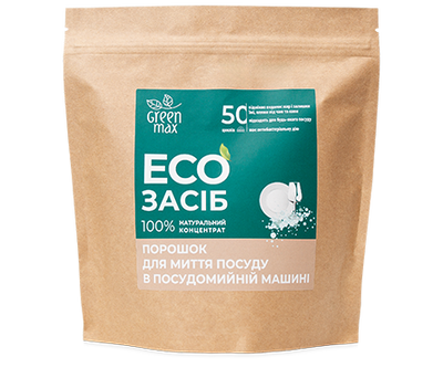 Еко засіб для миття в посудомийній машині Choice Green max 500 г 00086 фото