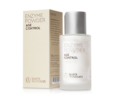 Ензимна пудра для всіх типів шкіри Enzyme Powder AGE CONTROL White Mandarin Choice 50 мл 00013 фото