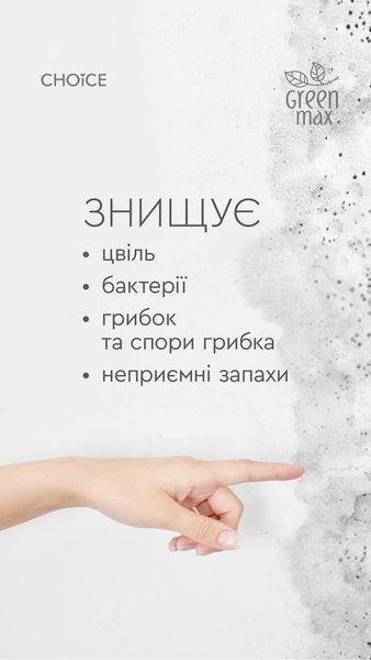 ЕКО засіб для видалення цвілі і грибка Choice Green max 200 мл 00065 фото