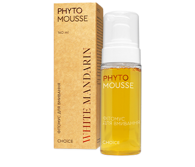 Фітомус для вмивання Phyto mousse White Mandarin Choice 160 мл 00028 фото