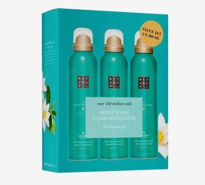Гель піна для душу Rituals The Ritual of Karma Shower Foam Value Pack 3x200 мл 00536 фото