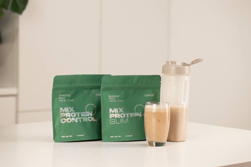 Mix Protein SLIM протеїновий низькокалорійний поживний коктейль для схуднення Choice PRO HEALTHY 00032 фото